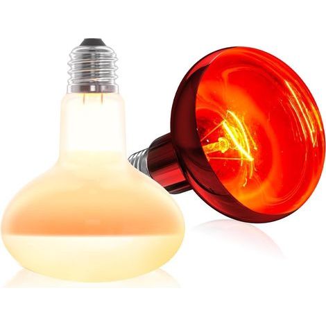 Reptile Heat Bulbs, E27 R80 100W UVA Infrared Day/Night for Lizards, Turtles, and Snakes (1/5)