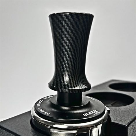 Tamper à expresso 51 mm 53 mm 58 mm pression constante nivellement café pour café barista maison noir