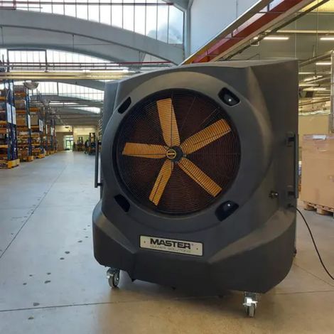 Sovelor – Rafraîchisseur d'air évaporatif mobile 30.000 m³/h – Superficie 400 m² – Faible consommation 1.050 W – Désinfection UV intégrée (1/2)
