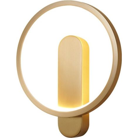 Applique murale en cuivre complète chambre moderne minimaliste luminaire luxe créatif chambre principale lampe-couleur cuivre (1/2)