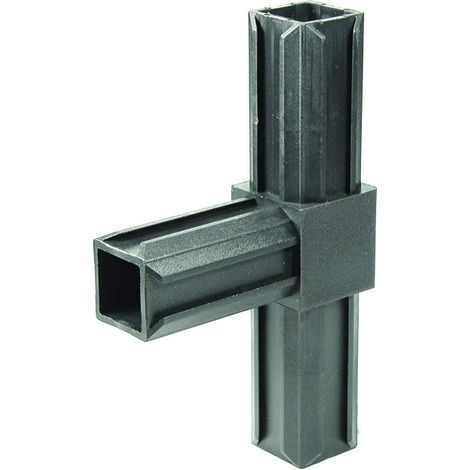 Alberts 426453 XD Raccordo per tubi, Raccordo a T, Plastica Nero, 30 x 30 x 2,0 mm (1/5)