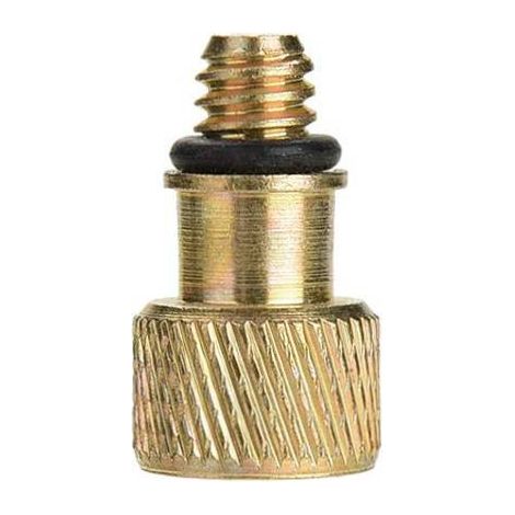 Adattatore Schrader-Dunlop per conversione da valvola per auto (AV) a pompa per bicicletta (DV) (1/3)