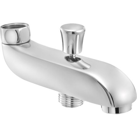 Bec bain/douche avec inverseur longueur 90mm - Ecrou 1/2 (1/2)