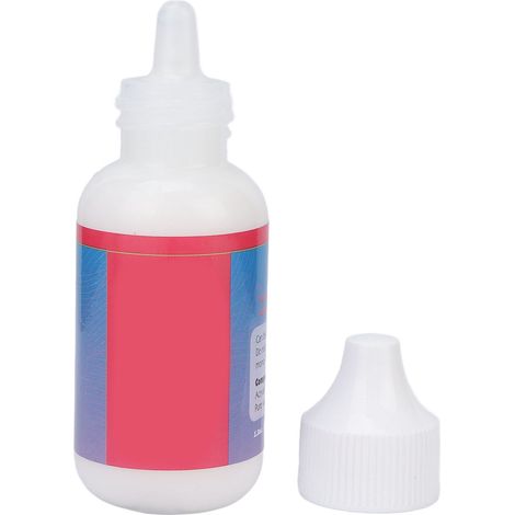 Colle pour perruques imperméable, résistante à la transpiration et à l'huile, pour perruques en dentelle, 38 ml, rose rouge (1/5)