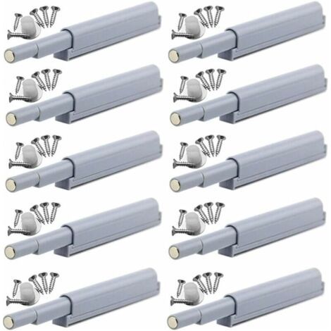 Magnetische Druckschlösser Magnetische Druckschlösser öffnen und schließen die Tür mit einem einfachen Druck (10 Stück) FLITI