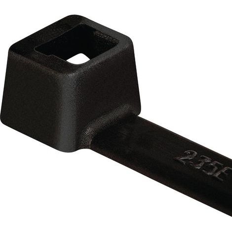 HellermannTyton 111-01917 T18R-PP-BK Serre-câble 101.60 mm 2.50 mm résiste aux produits chimiques 100 pc(s) (1/2)