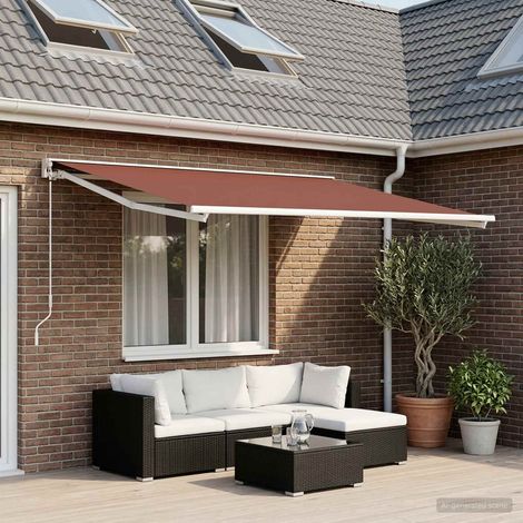 Teenpull – Markisenersatzstoff Braun 250 x 200 cm Polyester (1/5)