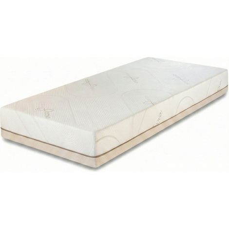 Materasso singolo a Molle Insacchettate e 5cm Memory foam Athos refibra - Tencel™ - Misura: 80x190 Singolo standard (1/5)