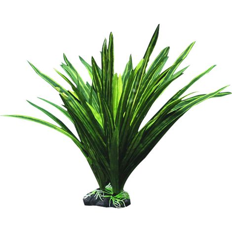 Plastic artificial plants for fish tank decoration,PVC plants in large aquarium (1/5)