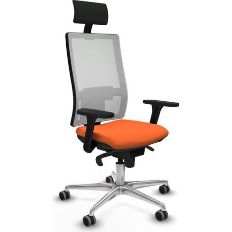 Piqueras y Crespo Silla Horna negra cómoda de oficina (1/3)