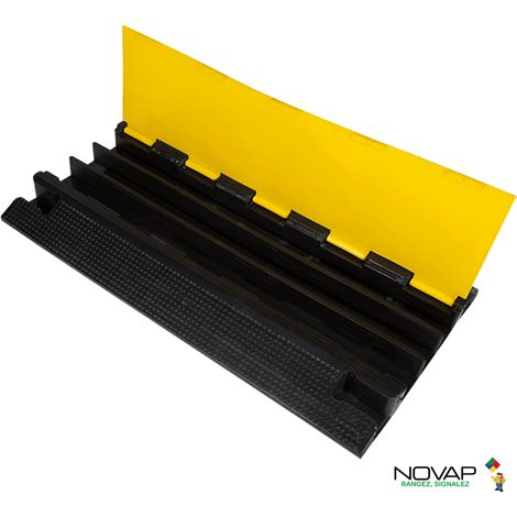 Passacavi per eventi - 3 scanalature Ø 55 mm - 900 x 500 x 75 mm - NOVAP - 6101239 (1/5)