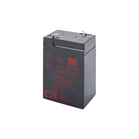 Batterie CSB 6 V 4,5 Ah F1 Pb  GP645