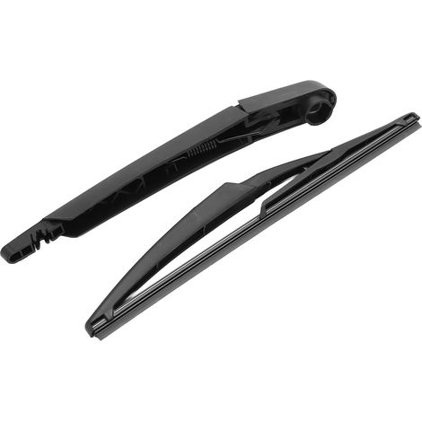 AUTO Lame de Bras D'essuie-glace Arrière, 287815304R Ensemble de Lame de Bras D'essuie-glace de Pare-brise Arrière de Voiture Noir Pièces de Carrosserie Utomotive Remplacement pour SANDERO 2005-2015 (1/5)