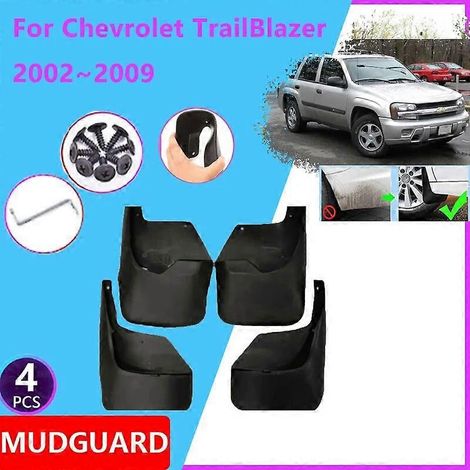 Für Chevrolet TrailBlazer KC 2002–2009, 2006, 2007: Kotflügel vorne/hinten, Schmutzfänger, Spritzschutz, Autozubehör