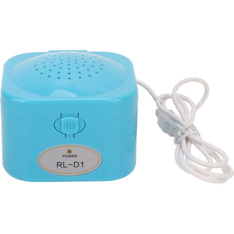Séchoir déshumidificateur pour appareils auditifs, système de séchage automatique à température constante, couleur bleue