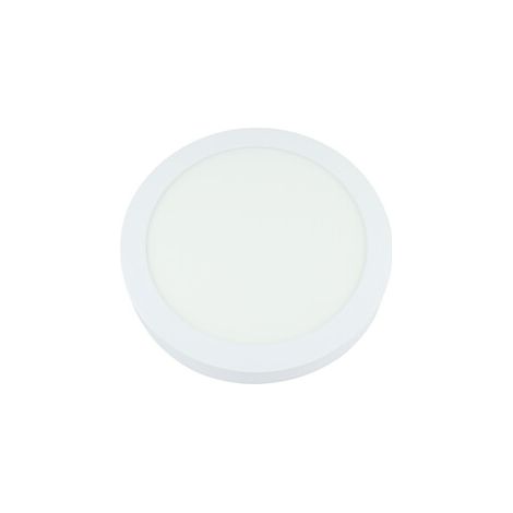 Plafon Led Redondo Niquel Plata 24w Sperficie 81.650/ni/dia (1/2)