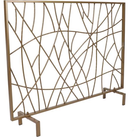 Pare feu cheminée,style moderne, Pare-étincelles cheminée,