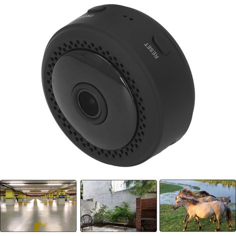 Caméra W12 1080P Surveillance sans fil intelligente pour la maison Caméra de vision nocturne infrarouge HD a9 (1/5)