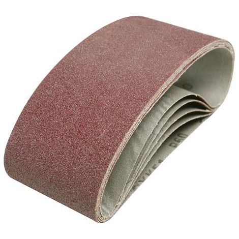 Nastri abrasivi 75 x 457mm in ossido di alluminio per levigatrici a nastro offerta silverline-Grana 60