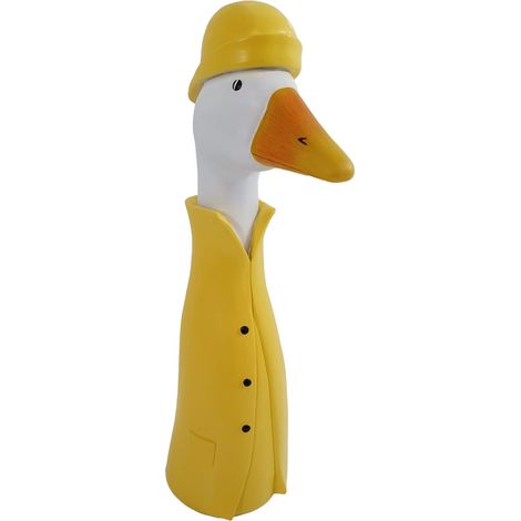 Figur Gänsekopf Mantel 33cm Polyresin 33 x 9 x 5 cm Dekofigur