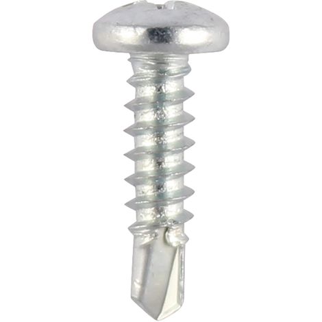 TIMCO Window Fabrication Screws Pan PH Self-Tapping Thread Self-Drilling Point Zinc - 4.2 x 13 (1/2)