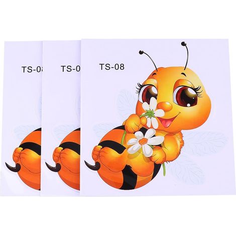 teiliges Autoaufkleber Set 3D Cartoon Bienen Design für