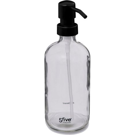 Distributeur de Savon Pompe 450ml Transparent