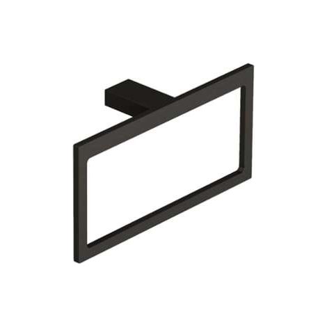 - VELA C Anneau de serviette en métal brossé Gunmetal (1/2)