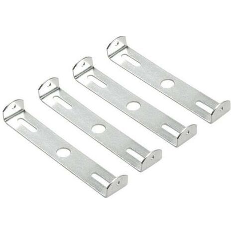 [4 pièces] Support de Fixation pour Plafonnier 115mm Luminaire Suspendu Accessoires Lustre de Plafond Plafonnier Plaque de Base Plaques de Lampe de Plafond Supports de Plaque et Accessoires (1/4)