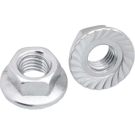 Écrous à embase hexagonale en aluminium 6061 DIN6923, de blocage (1/3)