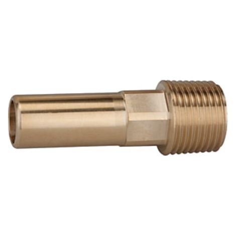 Riegler Einschraubstutzen, MS, 1/2 BSPT, f. Rohr Außen-ø 15 mm (1/2)
