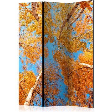 Paravento - Autumnal treetops [Room Dividers] - 135x172 (1/4)