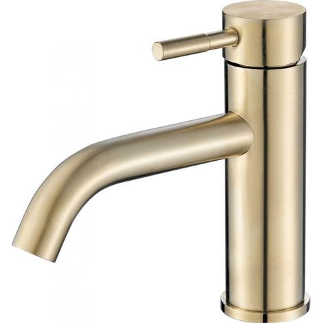 Einhebelmischer für Aufsatzwaschbecken SLIGO gold