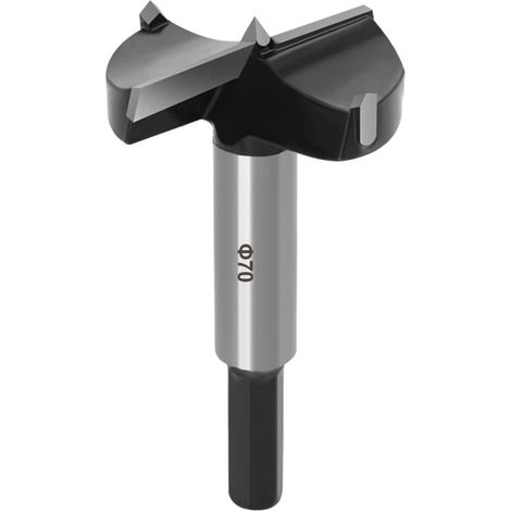 Wolframstahl Forstnerbohrer 70mm, Forstner bohrer Bit, Holzbohrer Topfbohrer Kunstbohrer für Holz & Hartholz…