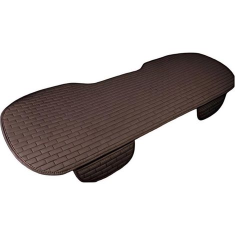Cuscino per sedile auto in lino, cuscino stagionale per sedile posteriore, tappetino protettivo traspirante, accessorio per auto, antiscivolo, resistente, confortevole (1/5)