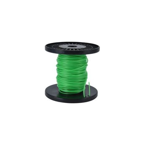Fil de débroussailleuse rond 2,0 mm universel pour Husqvarna Ryobi Echo Stihl - Vert 50 mètres- (1/5)