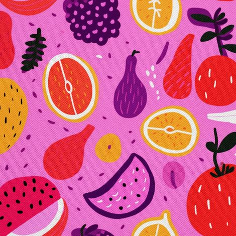 Tela decorativa para exteriores Oxford - Motivo frutal  DX6162 (1/5)