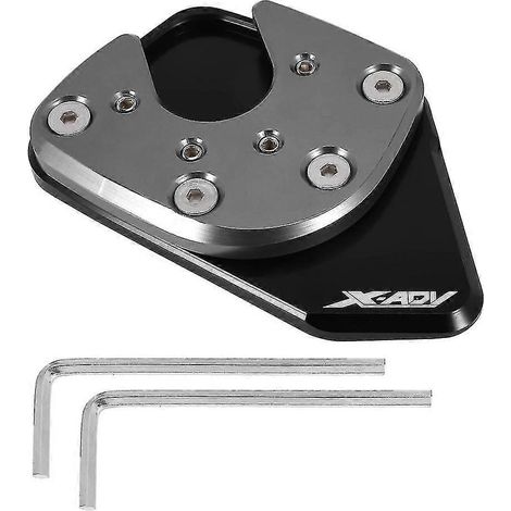 Agrandisseur de béquille de support latéral de moto pour Xadv X- 750 2017-2019 titane (1/5)
