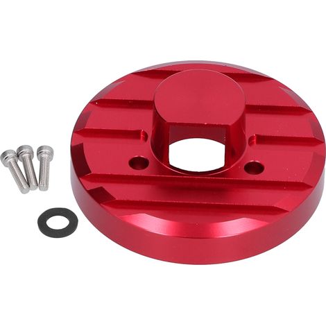 Roter Metall-Autoantennenfuß mit Montagesatz und Dichtung, kompatibel mit Jeep Wrangler JK/JL 2007-2017. (1/5)