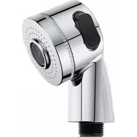 Pommeau de douche de salon, buse de lavabo à shampoing, tuyau de pulvérisation de buse de salle de bain, bouton de commande latéral (1/5)