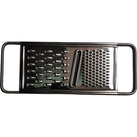 Gnali grattugia piatta tipo Minerva acciaio inox nickel free
