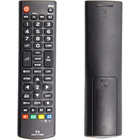 Télécommande pour téléviseur compatible LG AKB73715686 AKB73715690 de remplacement (1/5)