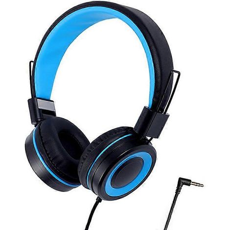 Casque audio pour enfants - Casque stéréo pliable avec câble filaire 3,5 mm anti-nœuds, compatible avec les enfants, les adolescents, les garçons et les filles, les smartphones, l'école, les liseuses (1/3)