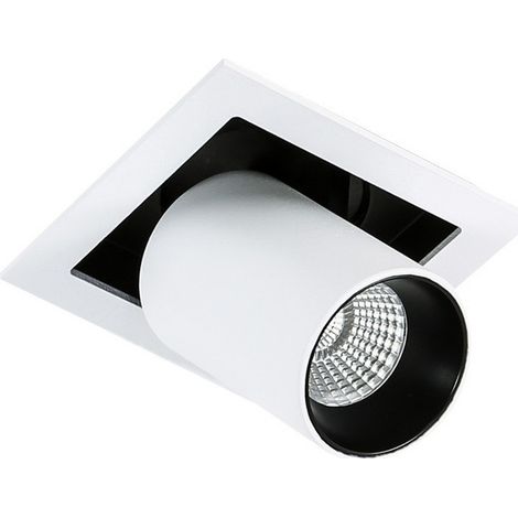 Faretto incasso Italux Mercanta 12W 4000K bianco orientabile (1/5)