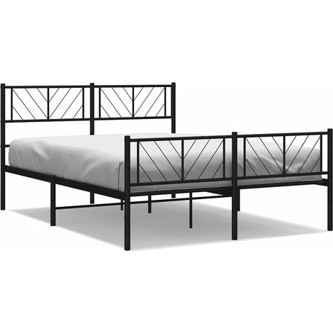Maison Exclusive - Estructura cama sin colchón con estribo metal (1/5)