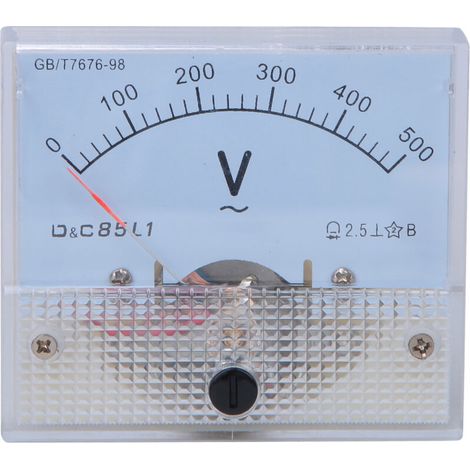Wechselspannungsdetektor 0-500V mit Digitalanzeige für Schalttafeln (1/5)