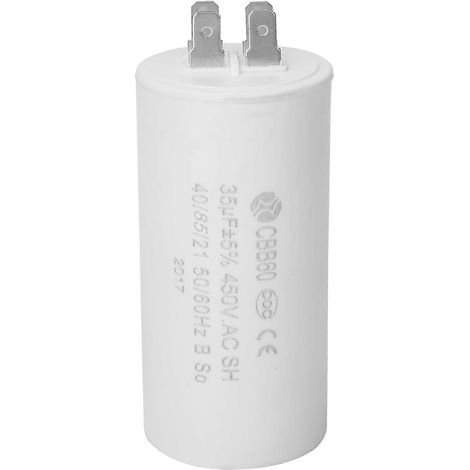 CBB60 Öko-freundlicher 4-Pin-Anlaufkondensator für Motoren, 450 V, 35 µF, ESR 0,2 für Haushaltsgeräte
