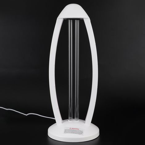 Lampe germicide UV, lampe de désinfection, minuterie avec télécommande, portable, usage domestique et hospitalier, norme européenne 220 V (1/5)