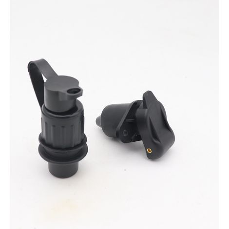Lot de 5 doubles prises allume‑cigare 12‑24V – Montage encastré – Pour camping‑car, voiture et bateau – Réf. 839 (1/5)