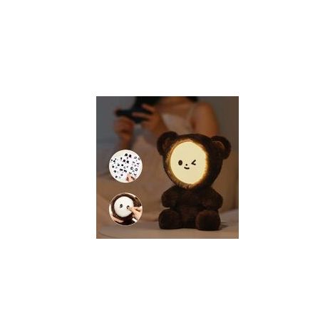 Filiyano-veilleuse animal douce, veilleuse lapin en peluche douce et câline (1/5)